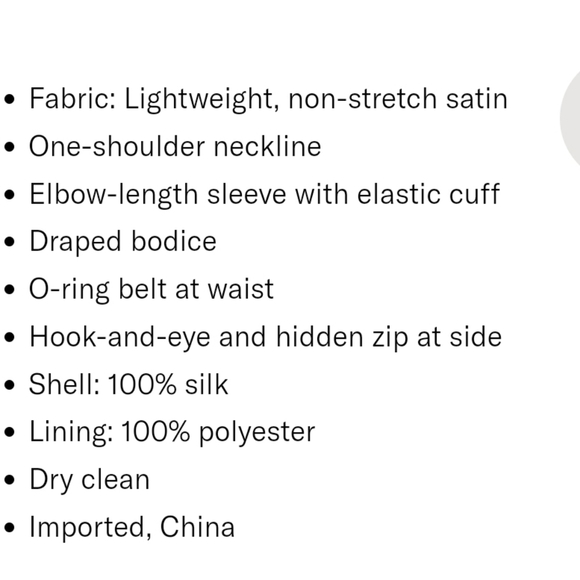 Amanda Uprichard Brown Sexy Silk Draped Dress NWOT Party Festive Holiday - Picture 12 of 13